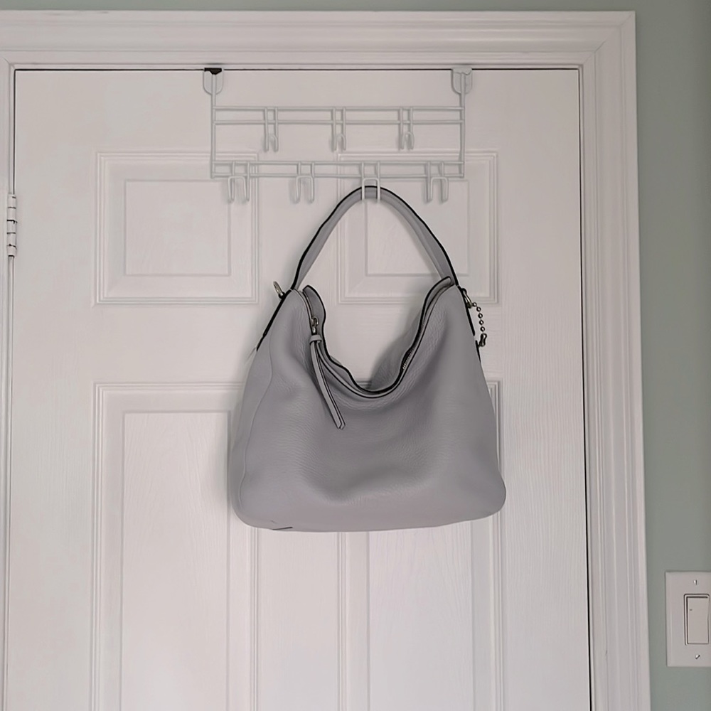 New Coach Grey shoulder bag